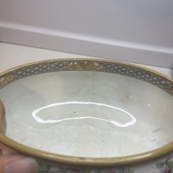 Antique MINTON INDIAN TREE Small Tureen or Sugar Server - Picture 9 of 12